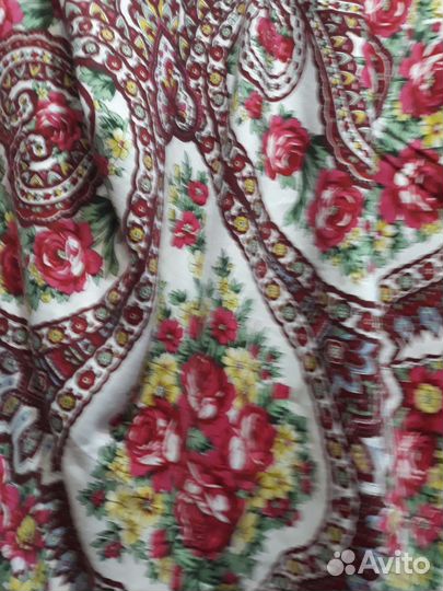 Платок шаль шерсть