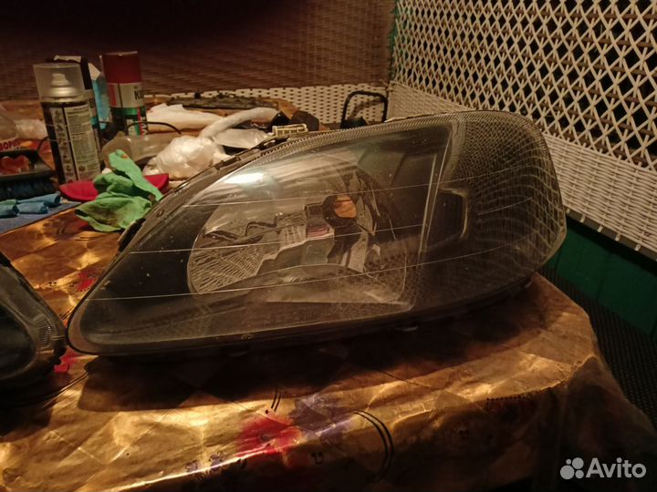 Фары Honda Civic EK рестайлинг