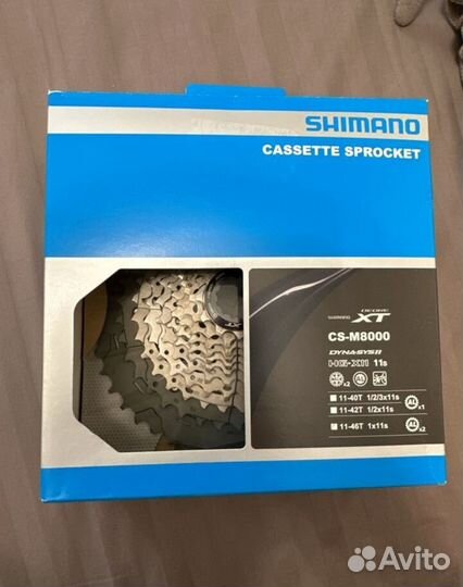 Кассета Shimano XT 11s, 11т-46т