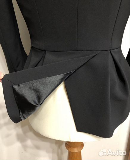 Пиджак черный Elisabetta Franchi оригинал