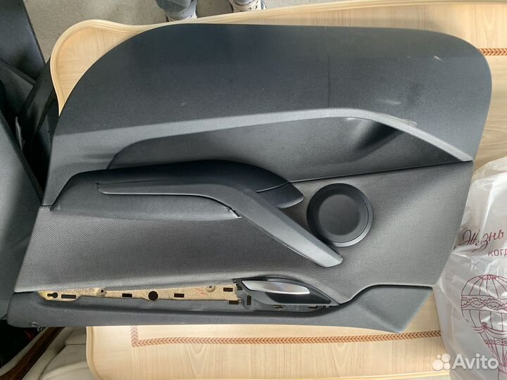 Обшивка дверей bmw x1 е84