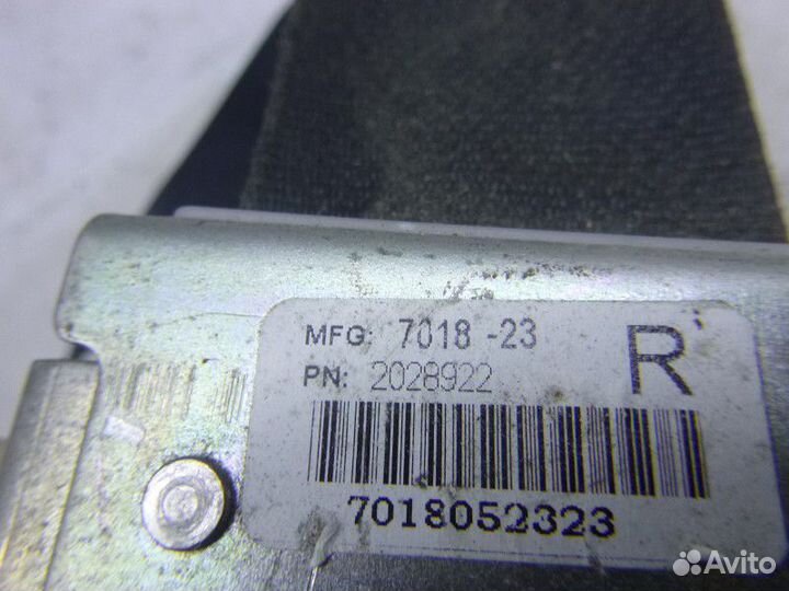 Ремень безопасности с пиропатроном R mitsubishi ga