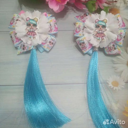 Резинки для волос ручной работы