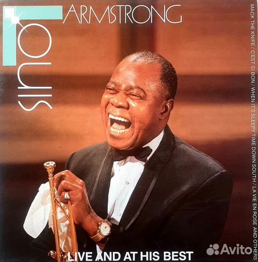 Виниловая Louis Armstrong – Live And AT His Best