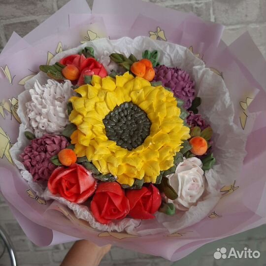 Съедобный букет на 1 сентября