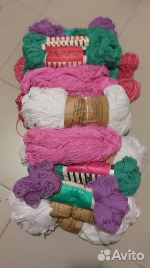 Пряжа для вязания хлопок СССР