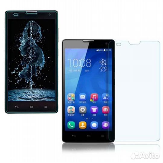 Защитное стекло Huawei Honor 3C (9H, 0.3мм)