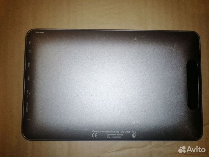 Планшет texet TM-7025 на запчасти