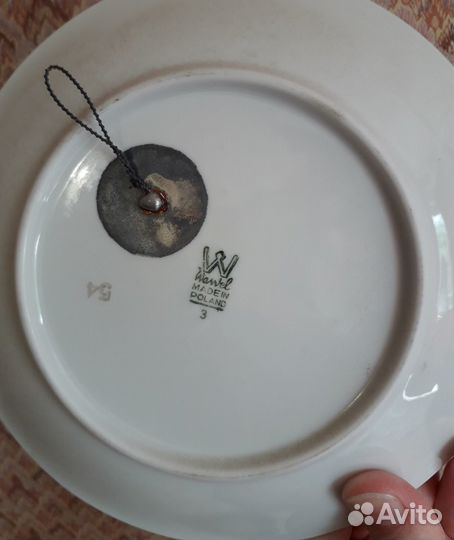 Тарелка декоративная настенная Польша