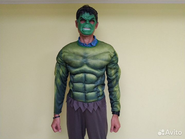 Костюм Халка для взрослых