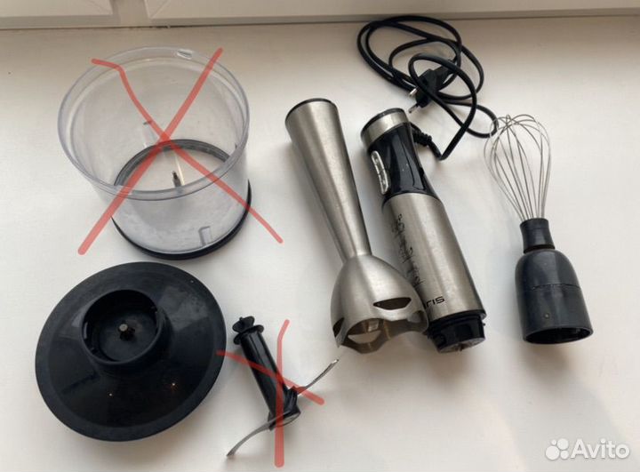 Запчасти для погружного блендера polaris