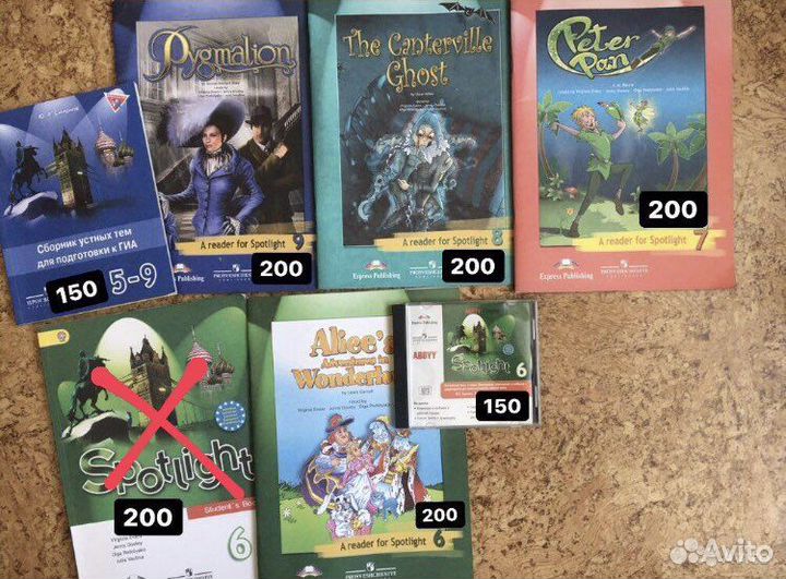 Учебники по английскому языку 6-9 кл