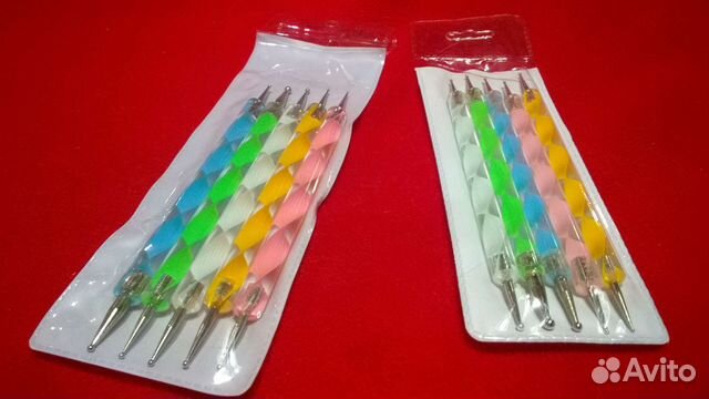 Досты двухсторонний для маникюра 5шт