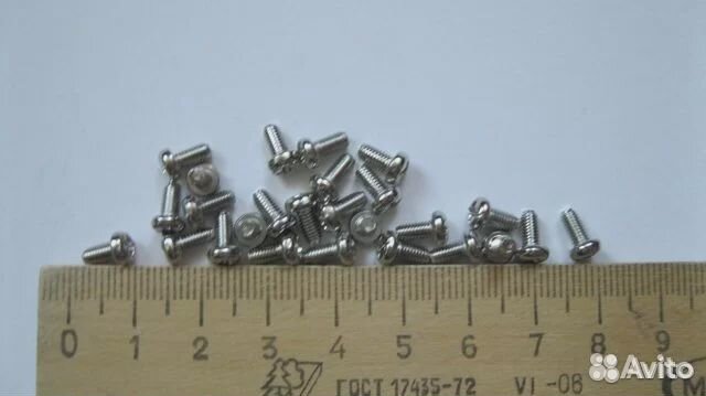 Винты для двд/сд-ромов 100 шт