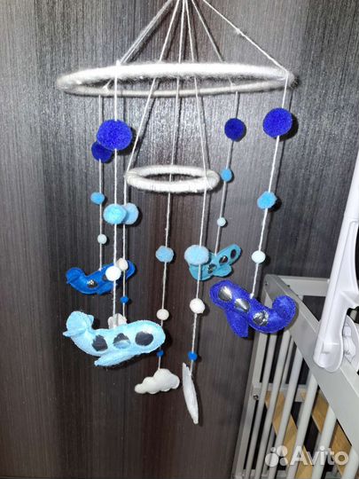 Мобиль на кроватку Самолёты