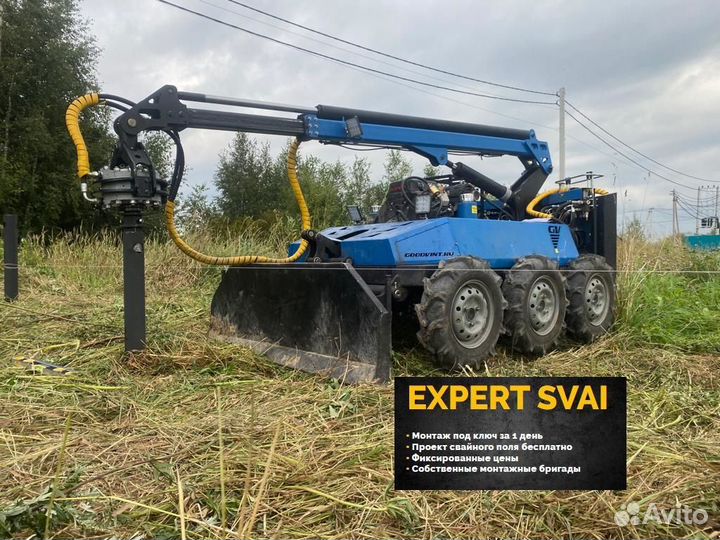Винтовые сваи под ключ от производителя