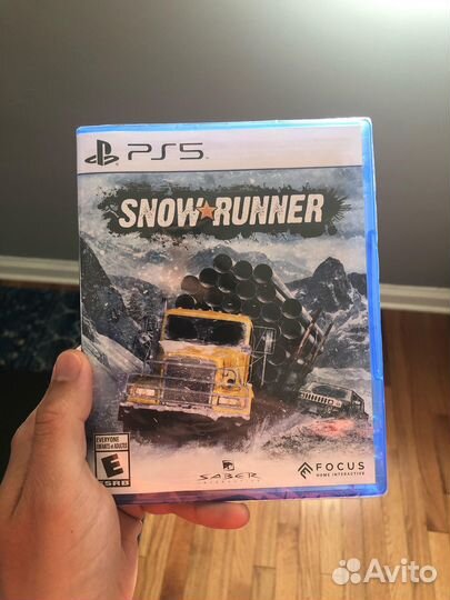 Snowrunner ps5 диск