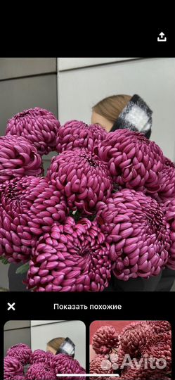 Букет из хризантем