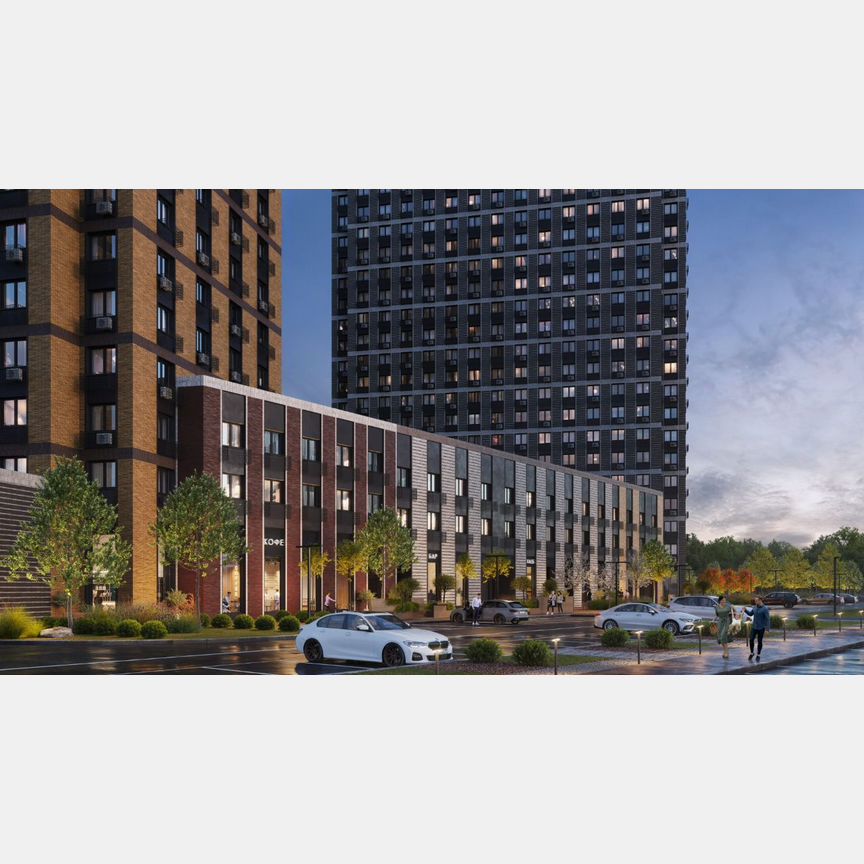 2-к. квартира, 65 м², 20/23 эт.