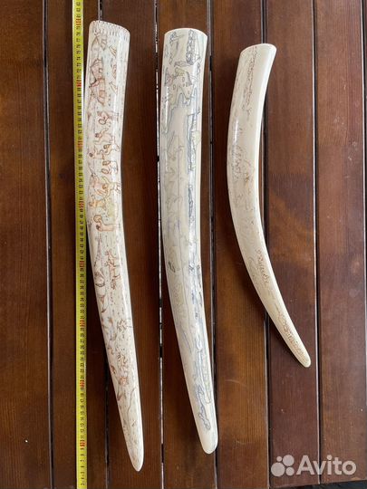 Имитация, клыки, Чукотка, сувенир