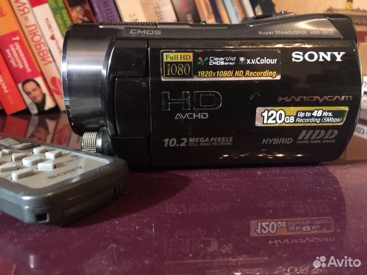 Видеокамера Sony HDR -SR12E. HDD 120гб