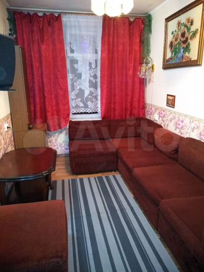 Комната 12 м² в 2-к., 5/5 эт.