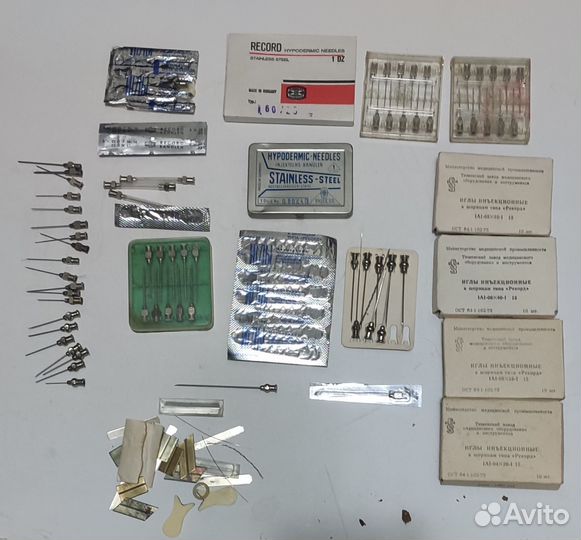 Шприцы, иглы СССР
