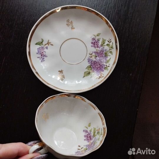 Чашки блюдца 