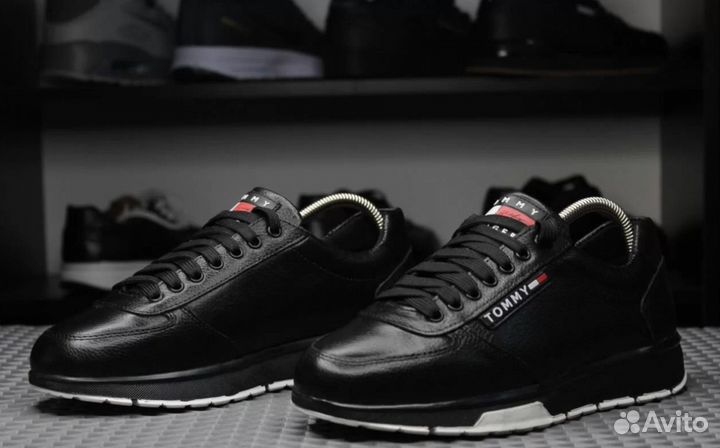 Кроссовки мужские натуральная кожа