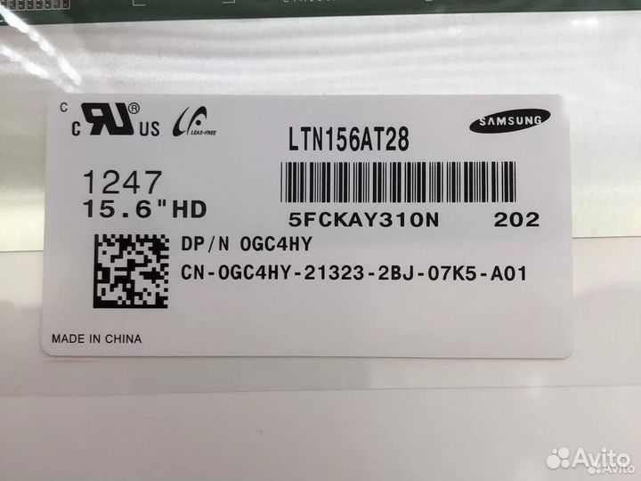 Матрица Экран для ноутбука 15.6 LED ЖК