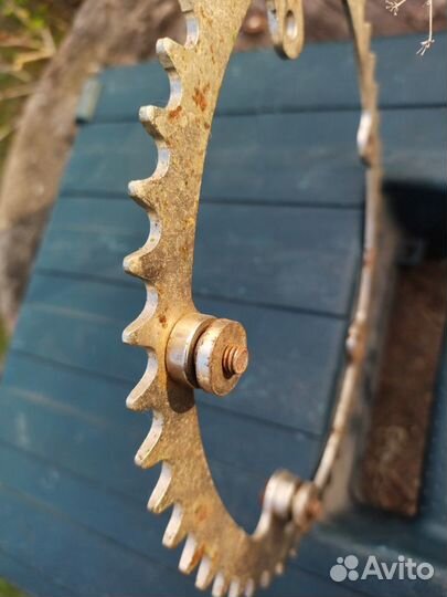 Звездочка элипсная для советского велосипеда