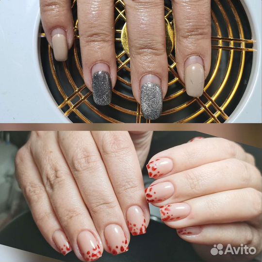 Маникюр с покрытием гель-лаком