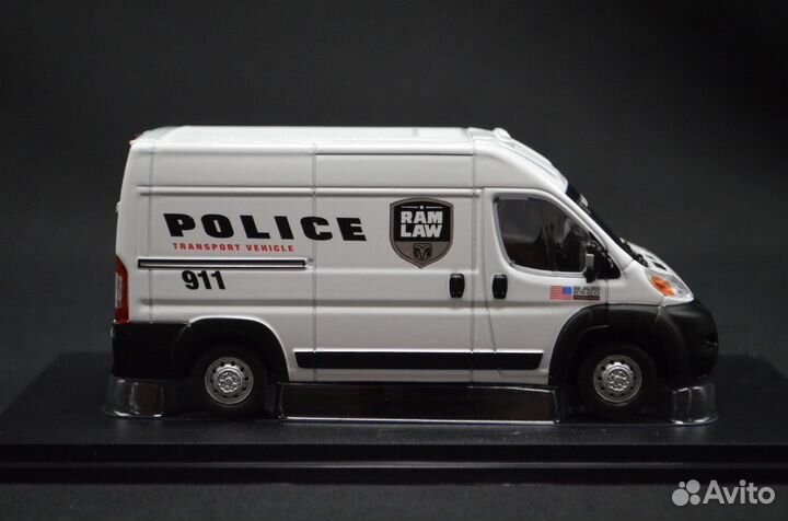 1/43, Dodge Ram 2500 Cargo Police, Greenlight