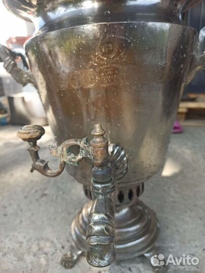 Самовар угольный старинный