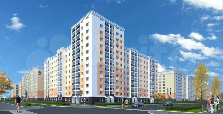 1-к. квартира, 30,6 м², 7/12 эт.