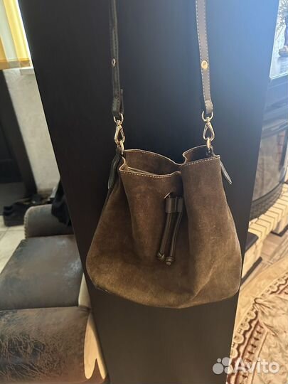 Сумка модель Louis Vuitton натуральная замша