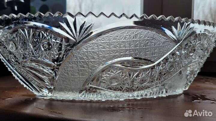 Ваза хрустальная СССР