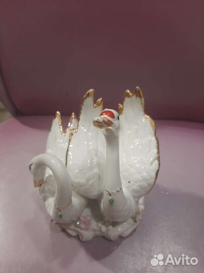 Статуэтка гуси лебеди