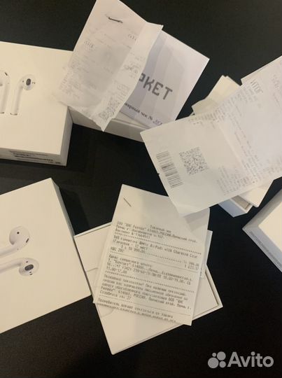 Коробки от apple airpods оригинал