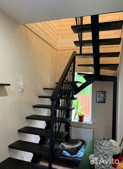 Обшивка ступеней Дубом