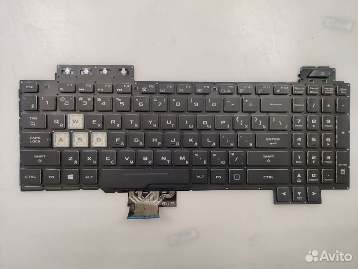 Клавиатура ноутбука Asus FX504 FX505 RGB подсв