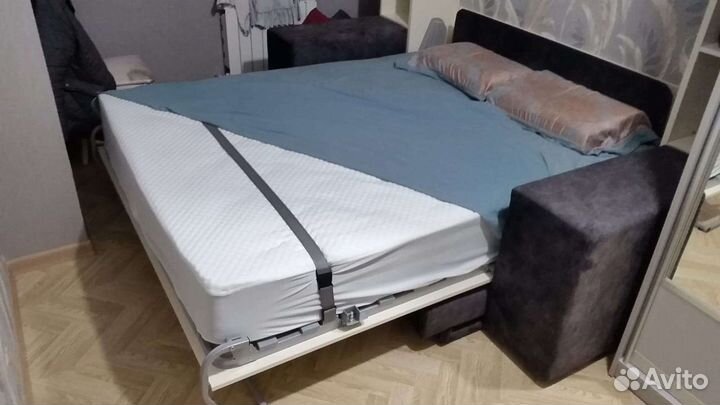 Шкаф кровать трансформер с диваном