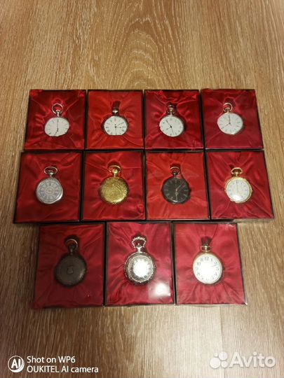 Коллекционные карманные часы (кварц)