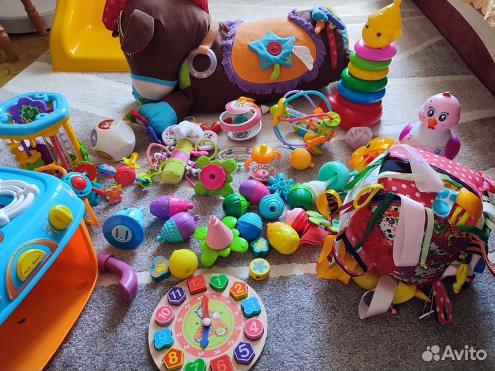 Игрушки погремушки пакетом