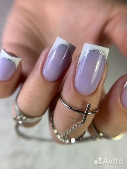 Маникюр гель лак, наращивание ногтей