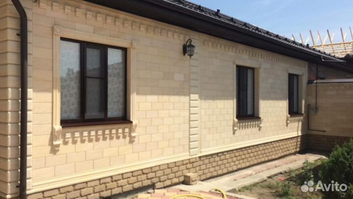 Облицовка дагестанским камня