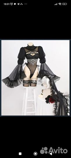 Nier automata 2b невеста cosplay