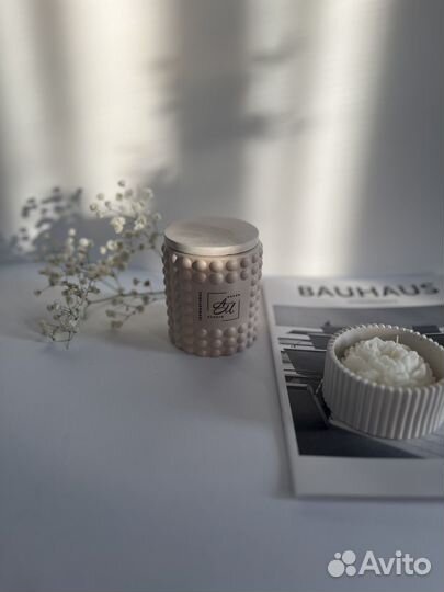 Свечи из натурального кокосового воска