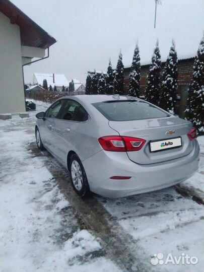 Chevrolet Cruze 1.4 AT, 2019, 113 500 км