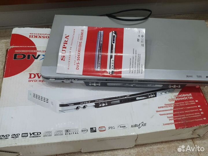 DVD-проигрыватель Supra dvs-505xkii